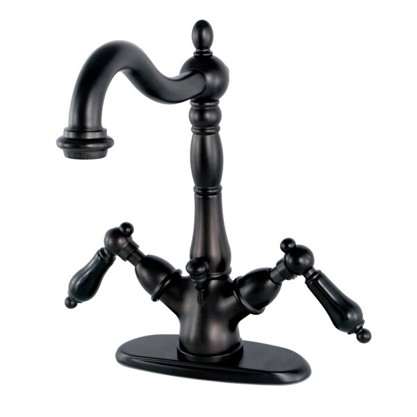 Duchess 2-Handle Bthrm Faucet W/Brass Pop-Up & Cover Plate Bronze